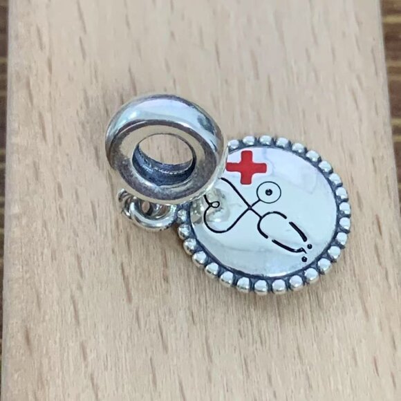 Pandora Nurse Exclusive Charm, S925 Silver Bracelets - Picture 3 of 4